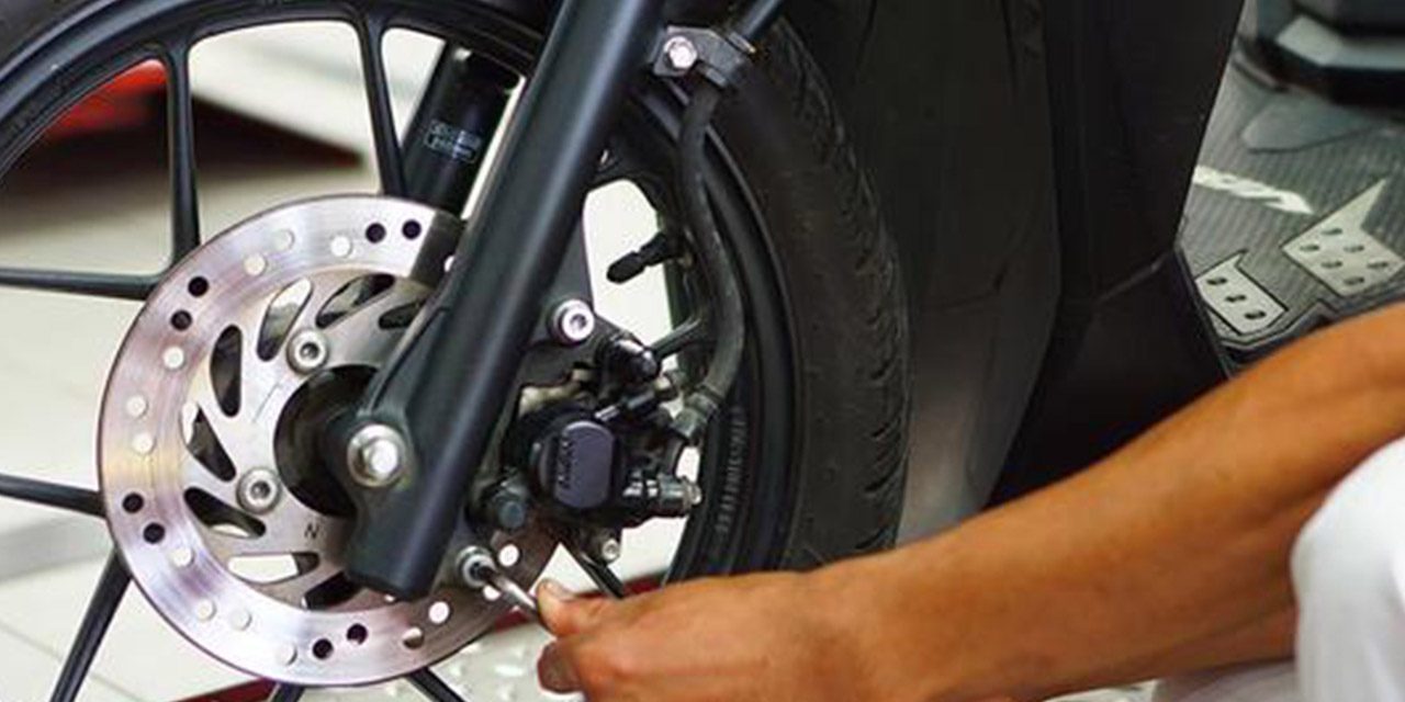 Pengereman Motor Membutuhkan Komponen Kampas