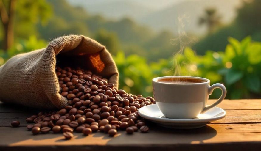 Seduhan Tanaman Biji Kopi Yang Nikmat Dan Tenang