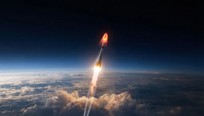 Penerbangan Luar Angkasa Melalui Sebuah Roket Canggih