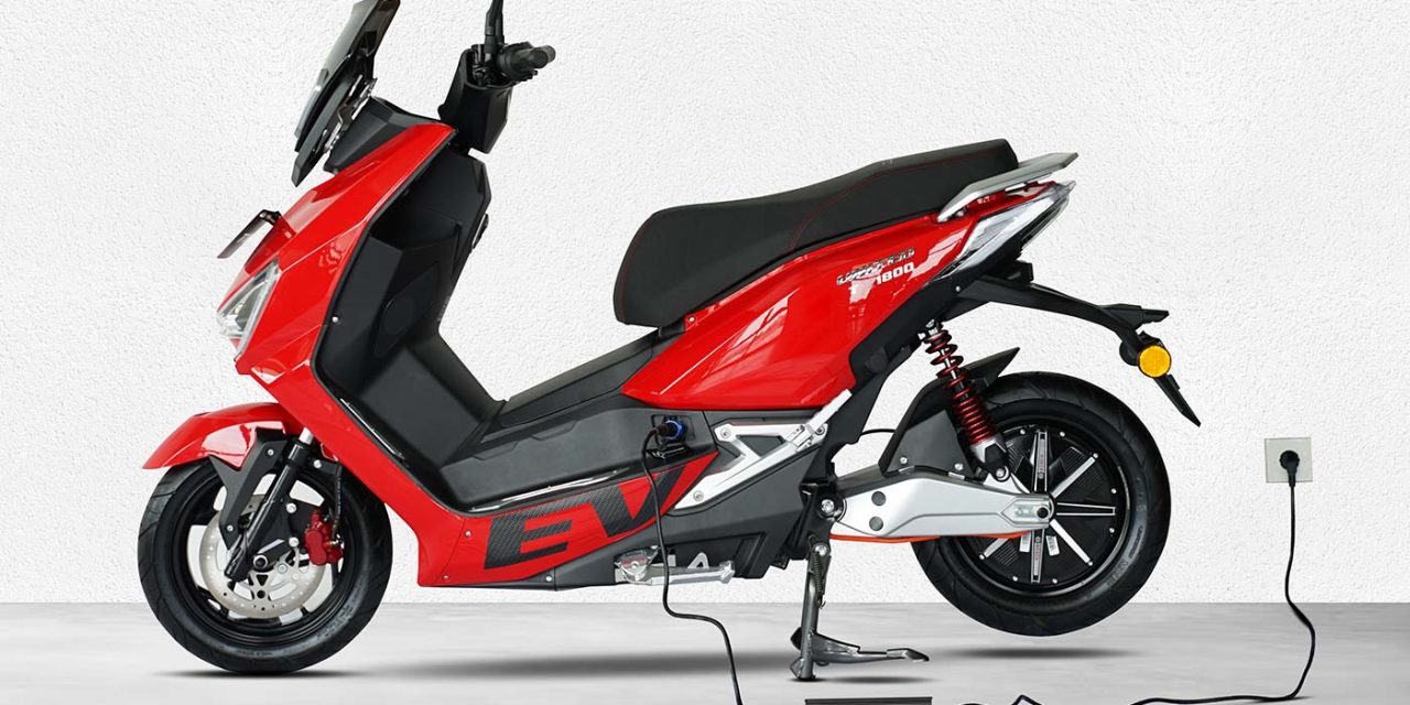 Kendaraan Zaman Modern Sebuah Motor Tenaga Listrik