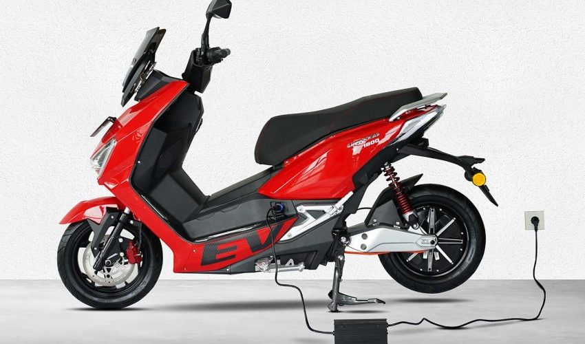 Kendaraan Zaman Modern Sebuah Motor Tenaga Listrik
