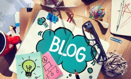 Halaman Web Sebuah Blog Internet Mengenai Infomasi