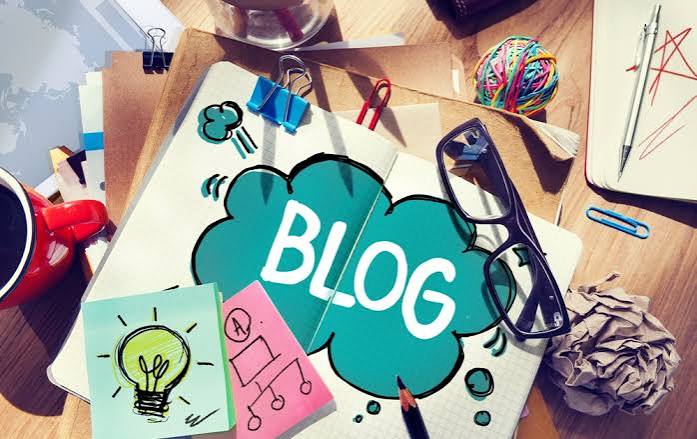 Halaman Web Sebuah Blog Internet Mengenai Infomasi