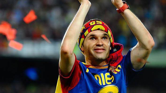 Pemain Terkenal Spanyol Andres Iniesta Dalam Sepakbola