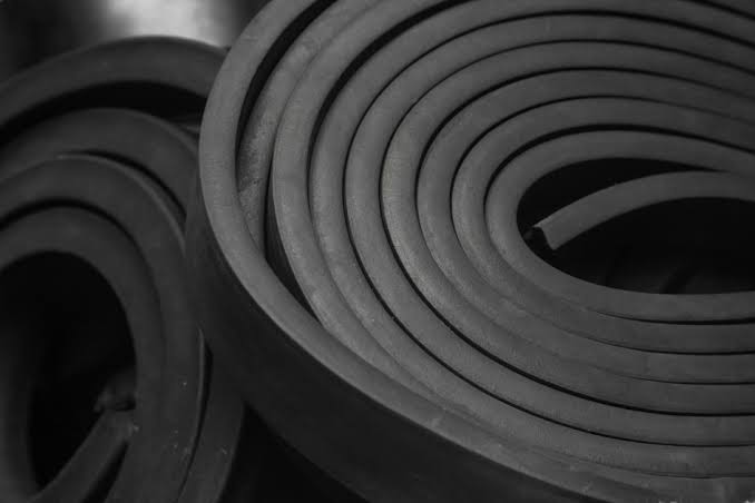 Bahan Baku Karet Dengan Tekstur Yang Elastis