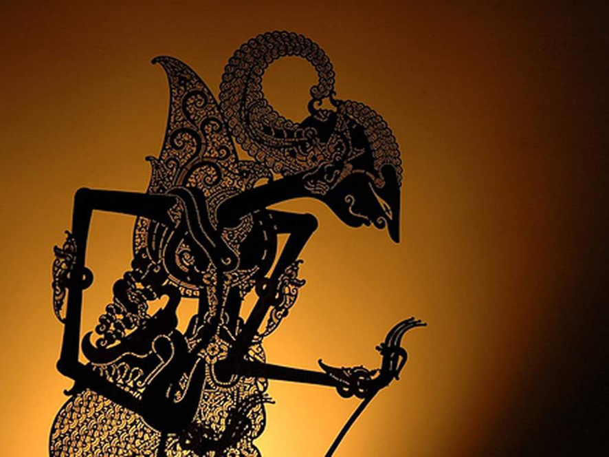 Penampilan Budaya Indonesia Sebuah Wayang Kulit