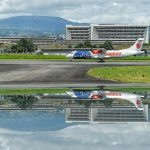 Sebuah Tempat Bandara Sebagai Landasan Terbang