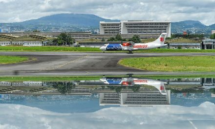 Sebuah Tempat Bandara Sebagai Landasan Terbang