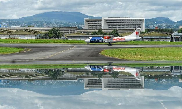 Sebuah Tempat Bandara Sebagai Landasan Terbang